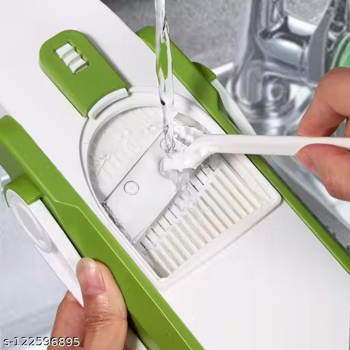 Multipurpose Safe Mandoline Slicer & Vegetable Chopper with Adjustable Thickness, Grater & Julienne Cutter for Kitchen