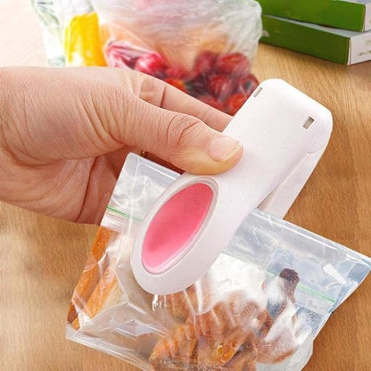 Portable Mini Heat Sealing Machine – Handheld Plastic Bag Sealer for Food Storage, Snack Packets & Vacuum Bags