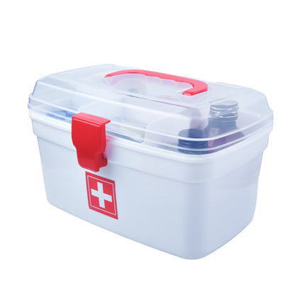 BIG MEDICAL BOX White | Medicine Organizer | First aid Box, Multi-Purpose Box (BIG MEDICAL BOX)